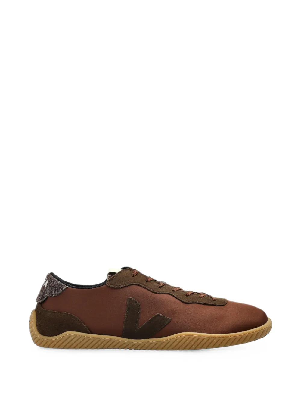 VEJA x Baserange leather-trim sneakers