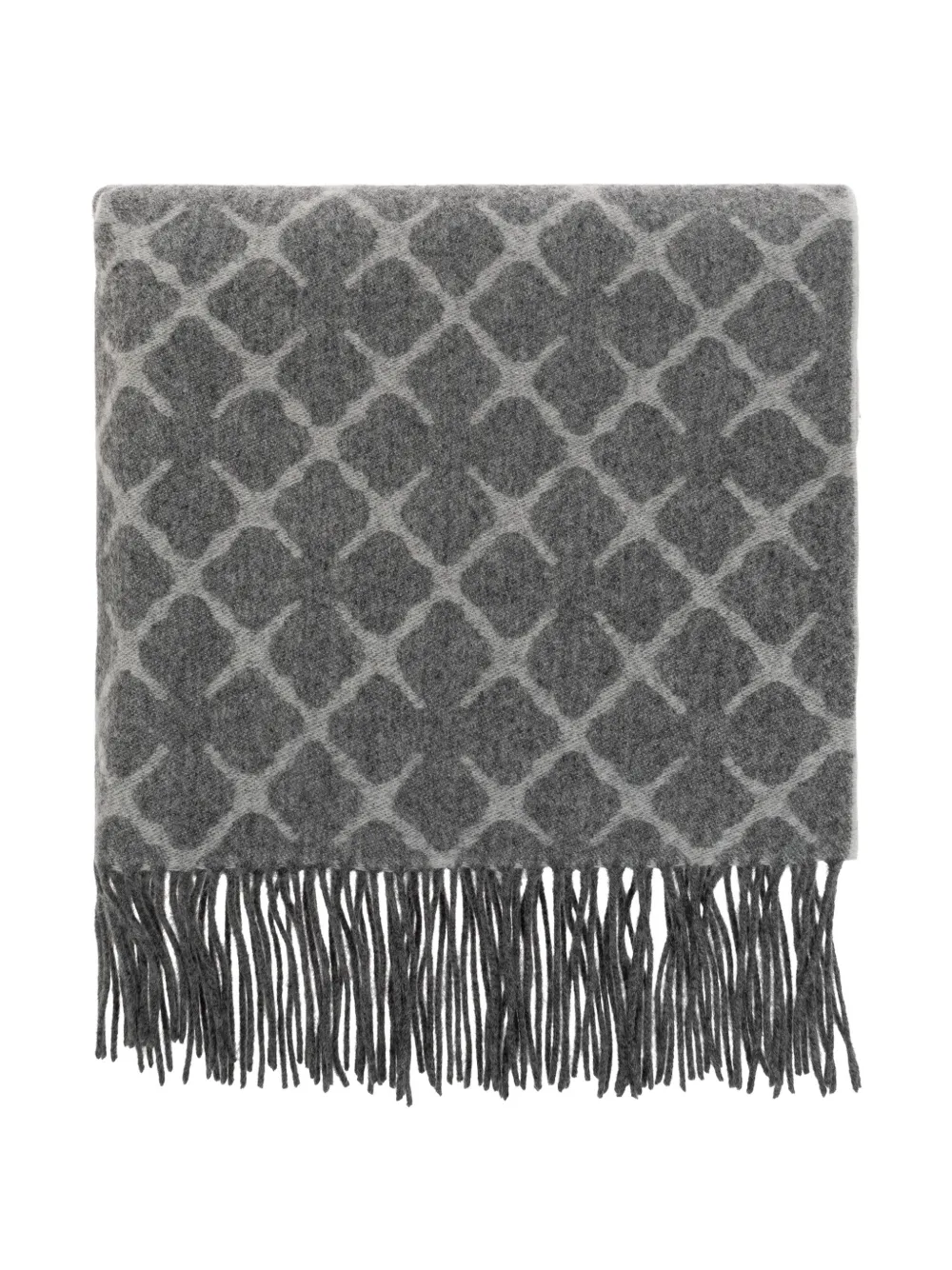 By Malene Birger Ortega monogram-pattern scarf