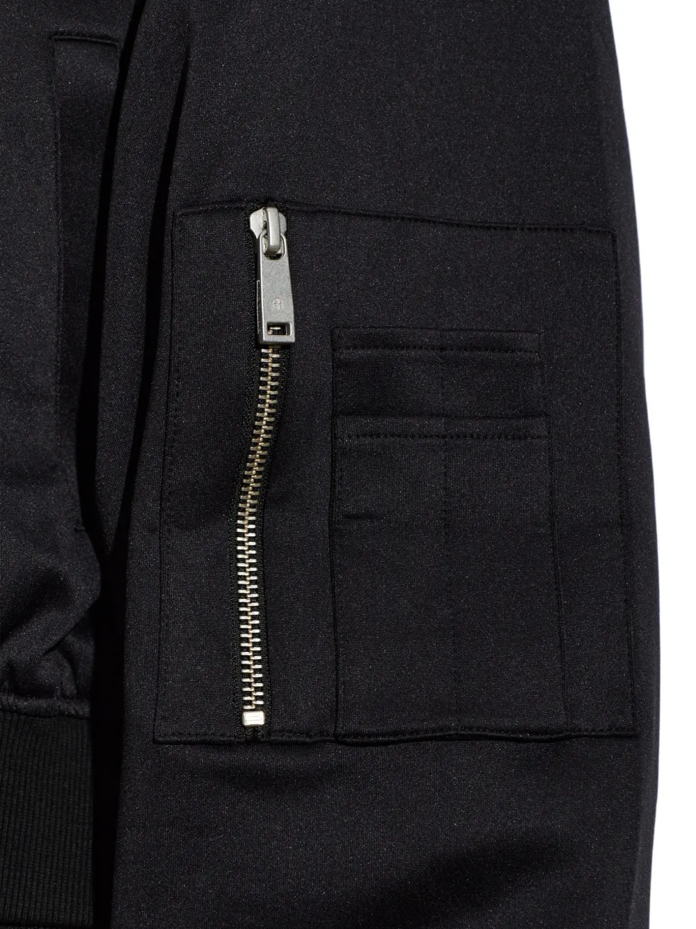 ANINE BING Sarita bomberjack met capuchon Zwart