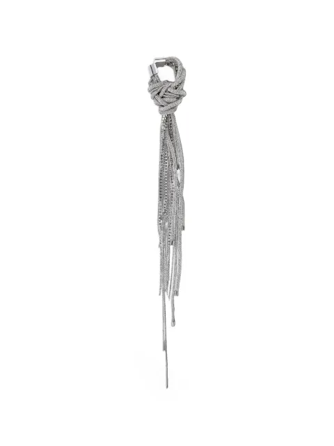 AREA crystal-embellished knotted chain bracelet