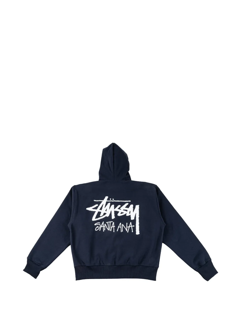 Stüssy Santa Ana hoodie met rits Blauw