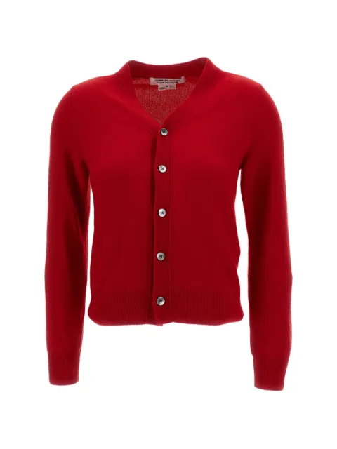 Comme Des Garçons V-neck cashmere cardigan