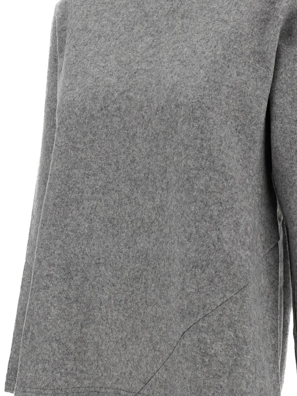 Comme Des Garçons Comme Des Garçons Sweater met asymmetrische naad Grijs