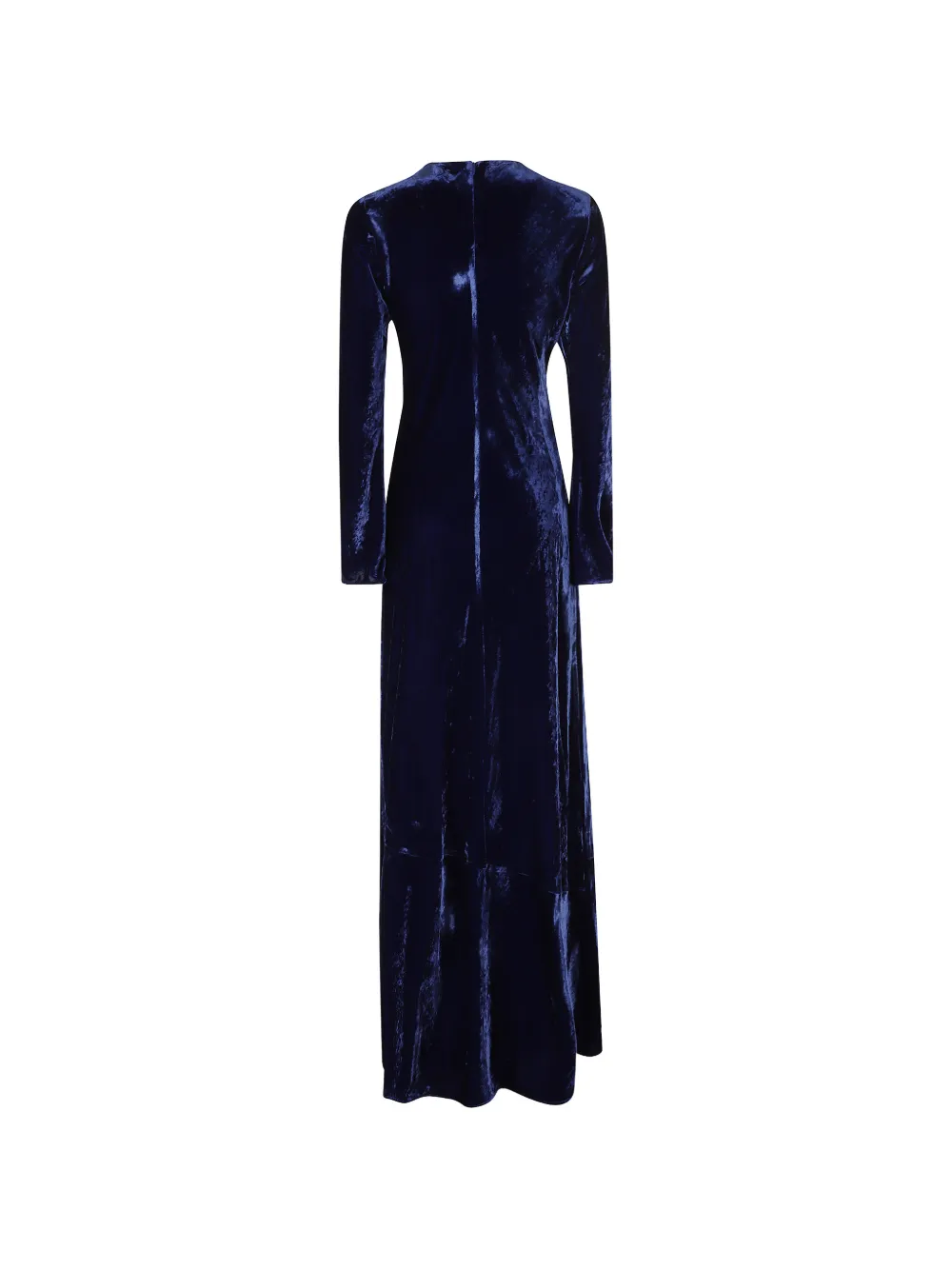 Semicouture Abito Cecily lange jurk met lange mouwen Blauw