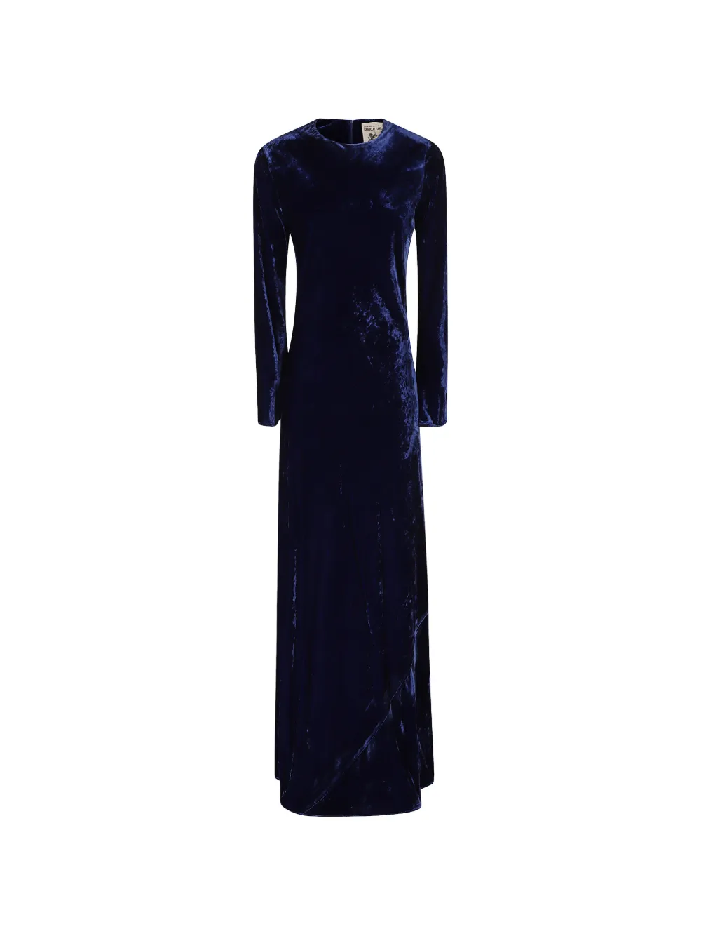 Semicouture robe Cecily à manches longues - Bleu