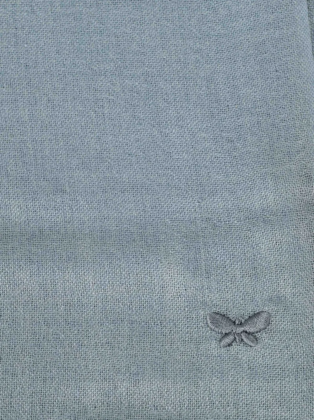Weekend Max Mara Rauche sjaal met franje Blauw