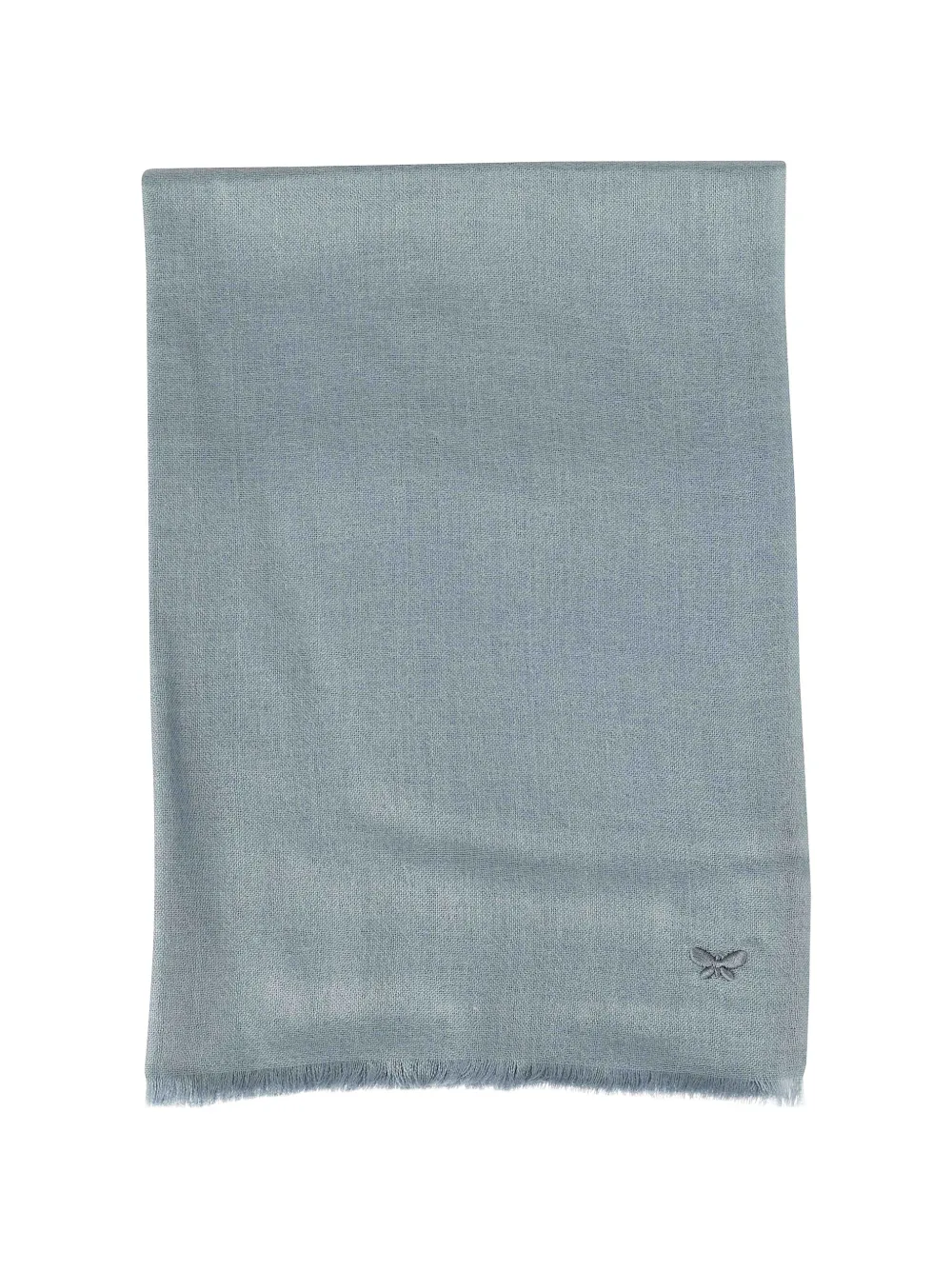 Weekend Max Mara Rauche sjaal met franje Blauw