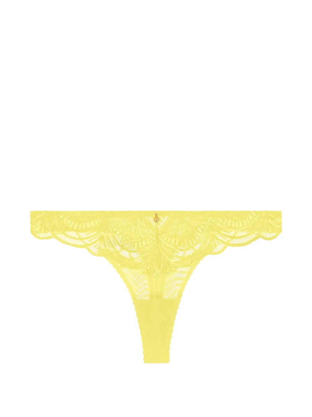 Aubade Perizoma Vibes con ricamo - Giallo