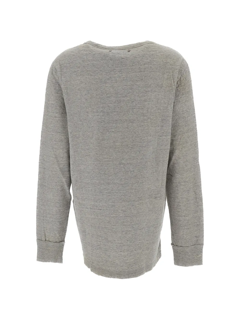 Golden Goose T-shirt met lange mouwen en zak-detail Grijs