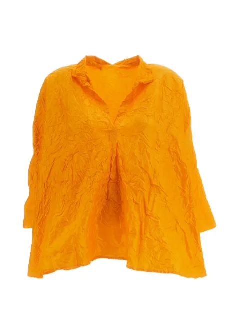 Daniela Gregis crinkled silk shirt