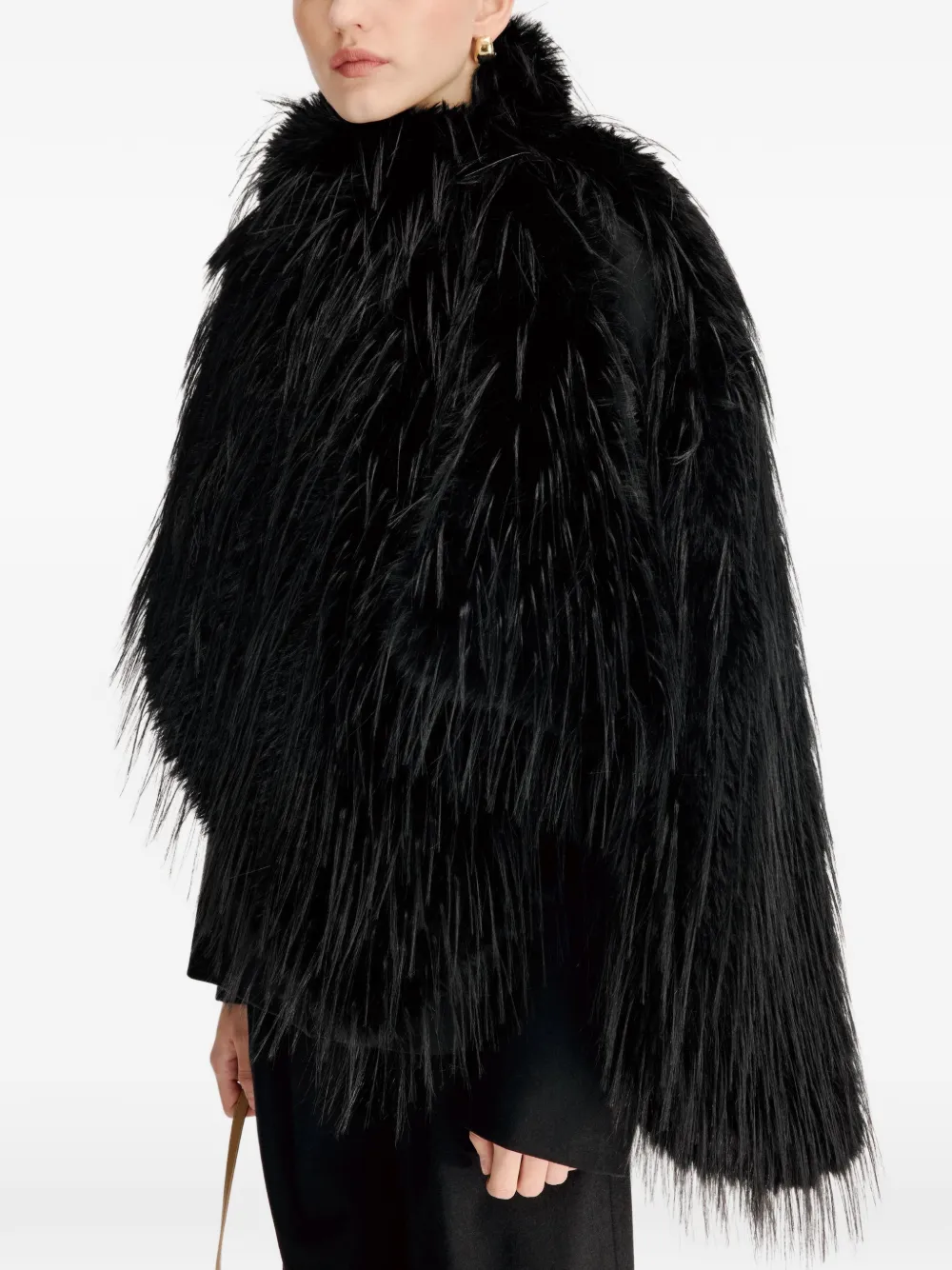LouLou de Saison Zari faux-fur cape