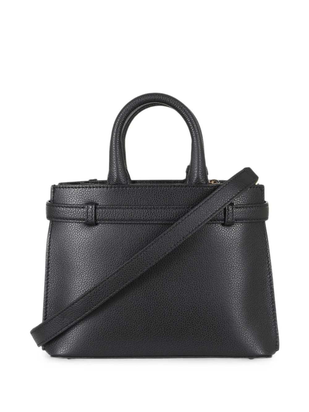 Lancel Faubourg leren handtas met ceintuur Zwart