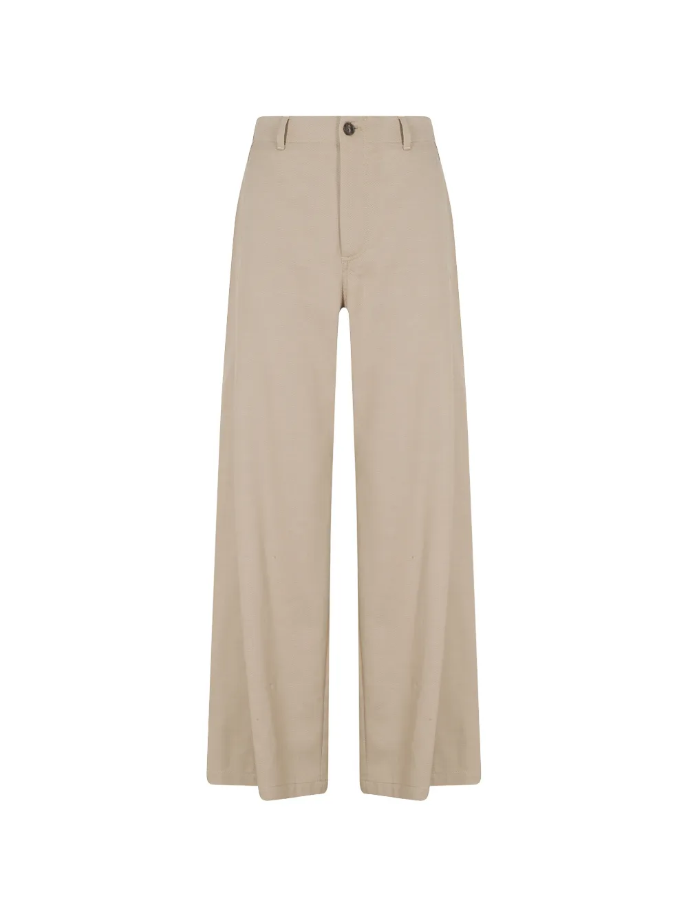 Tela elasticated-waistband trousers Beige