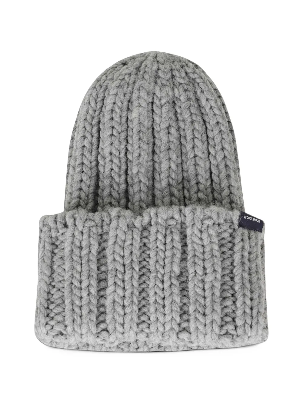 Woolrich chunky-knit beanie hat - Grigio