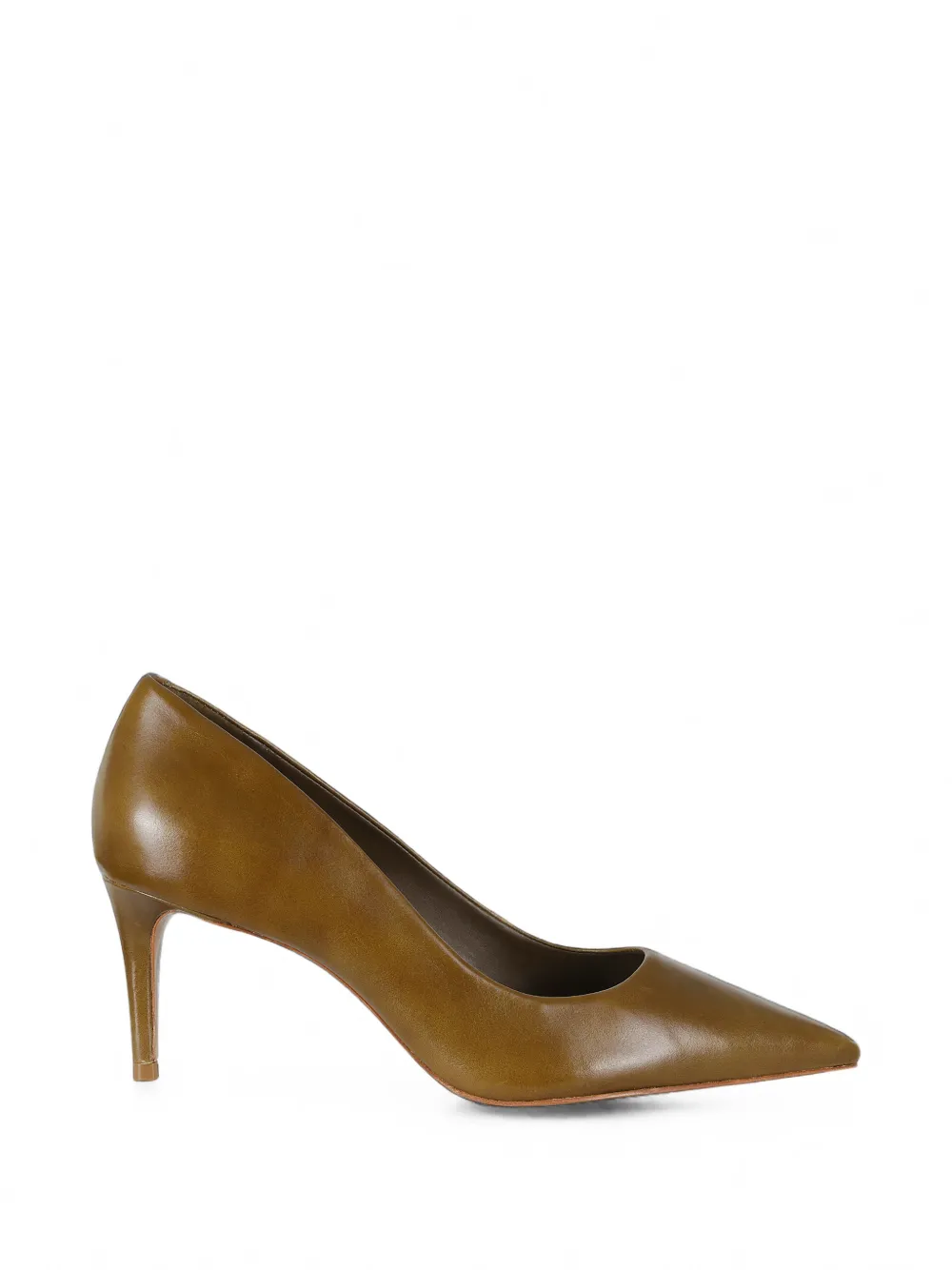 Schutz pointed-toe leather heeled pumps