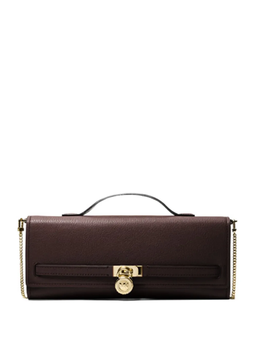 Michael Michael Kors medium Hamilton Moderne clutch bag - Marrone