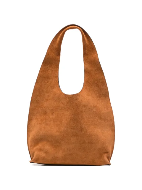 A.P.C. bolsa de hombro de gamuza