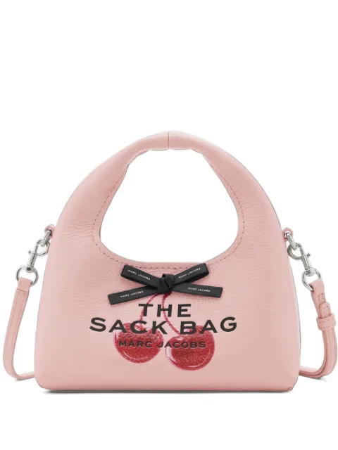 Marc Jacobs bolsa crossbody The Sack de piel con cerezas estampadas