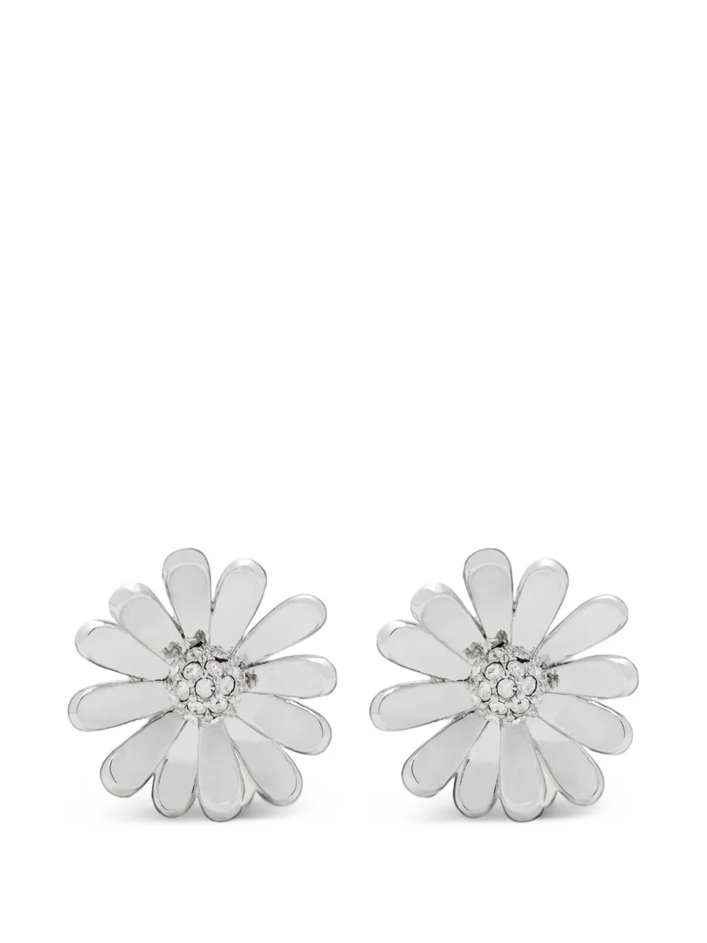 Marc Jacobs Orecchini a bottone Daisy Wild - Argento