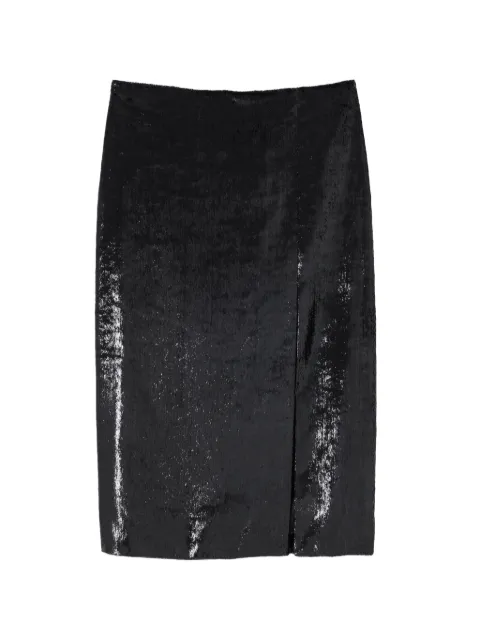 Marc Jacobs tinsel-effect midi skirt