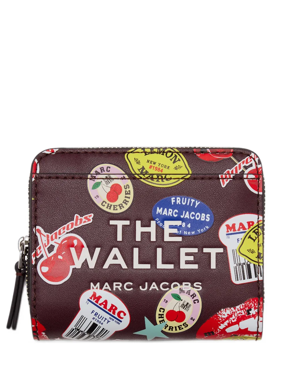 Marc Jacobs Portafoglio The Wallet con stampa - Marrone