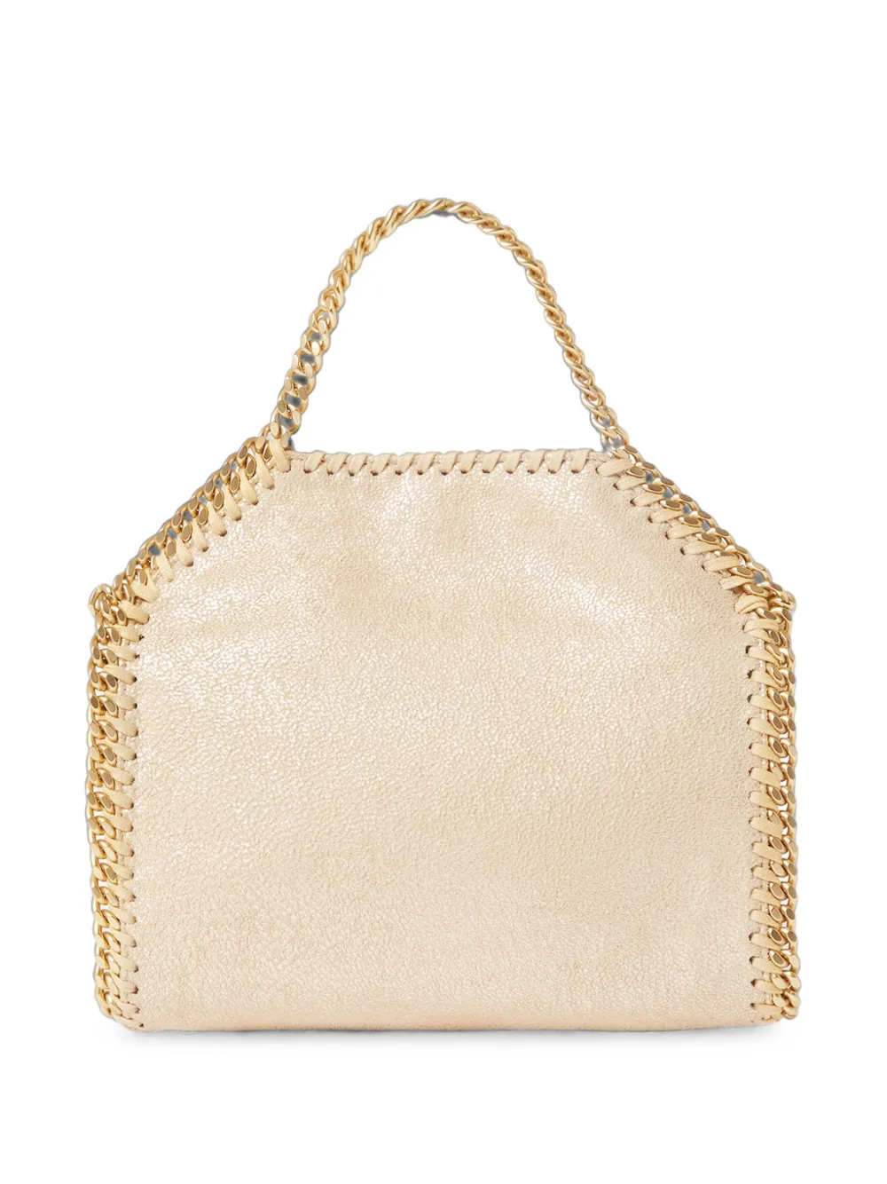 Stella McCartney Falabella shopper met ketting Beige