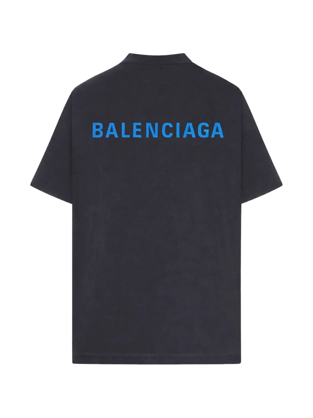 Balenciaga T-shirt met geborduurd logo Zwart