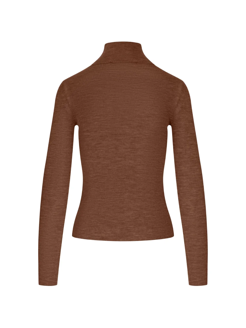 Max Mara Ribgebreide coltrui Bruin