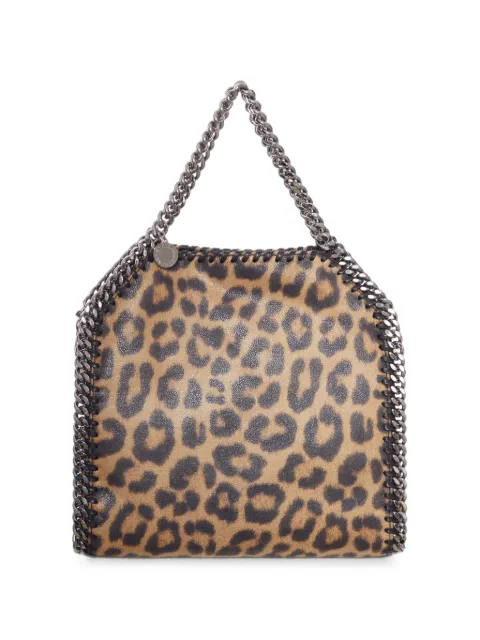 Stella McCartney Falabella leopard-print tote bag