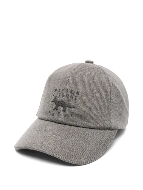 Maison Kitsuné logo-embroidered baseball cap