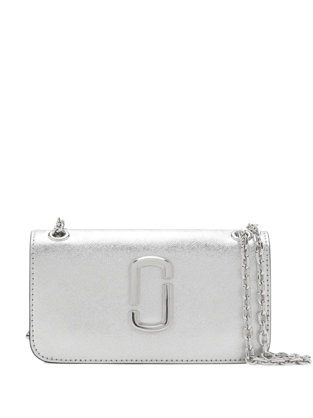 Marc Jacobs Borsa a tracolla J Marc con catena - Argento