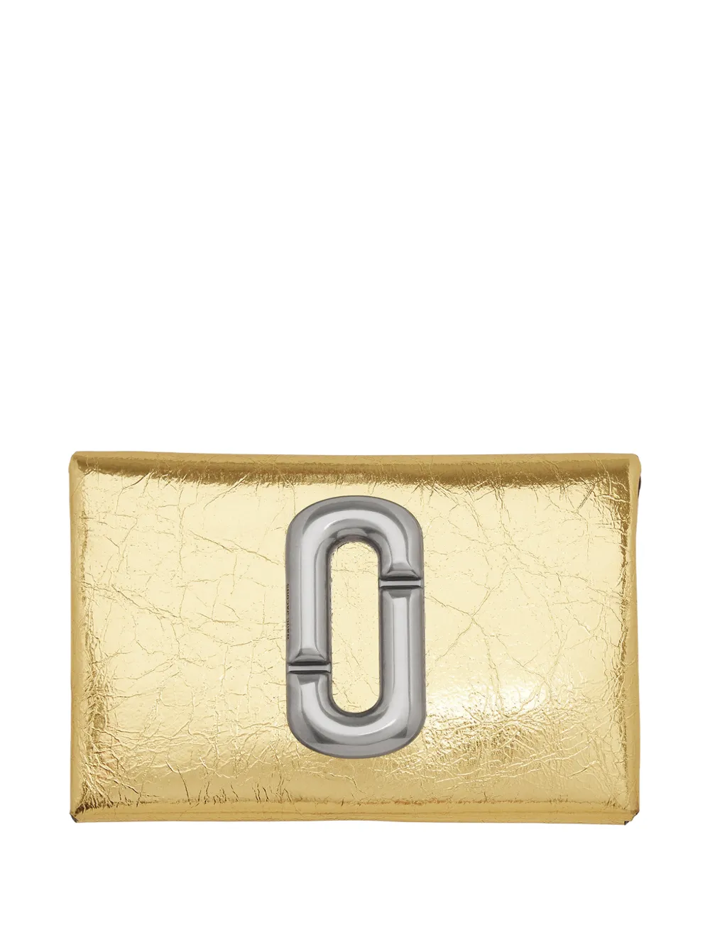 Marc Jacobs J Link metallic pasjeshouder Goud