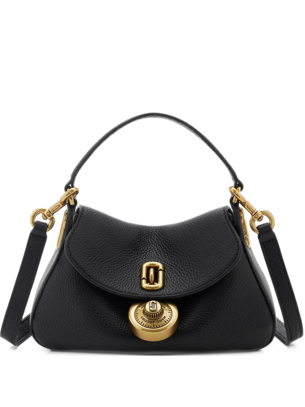 Marc Jacobs Borsa a tracolla pieno fiore - Nero