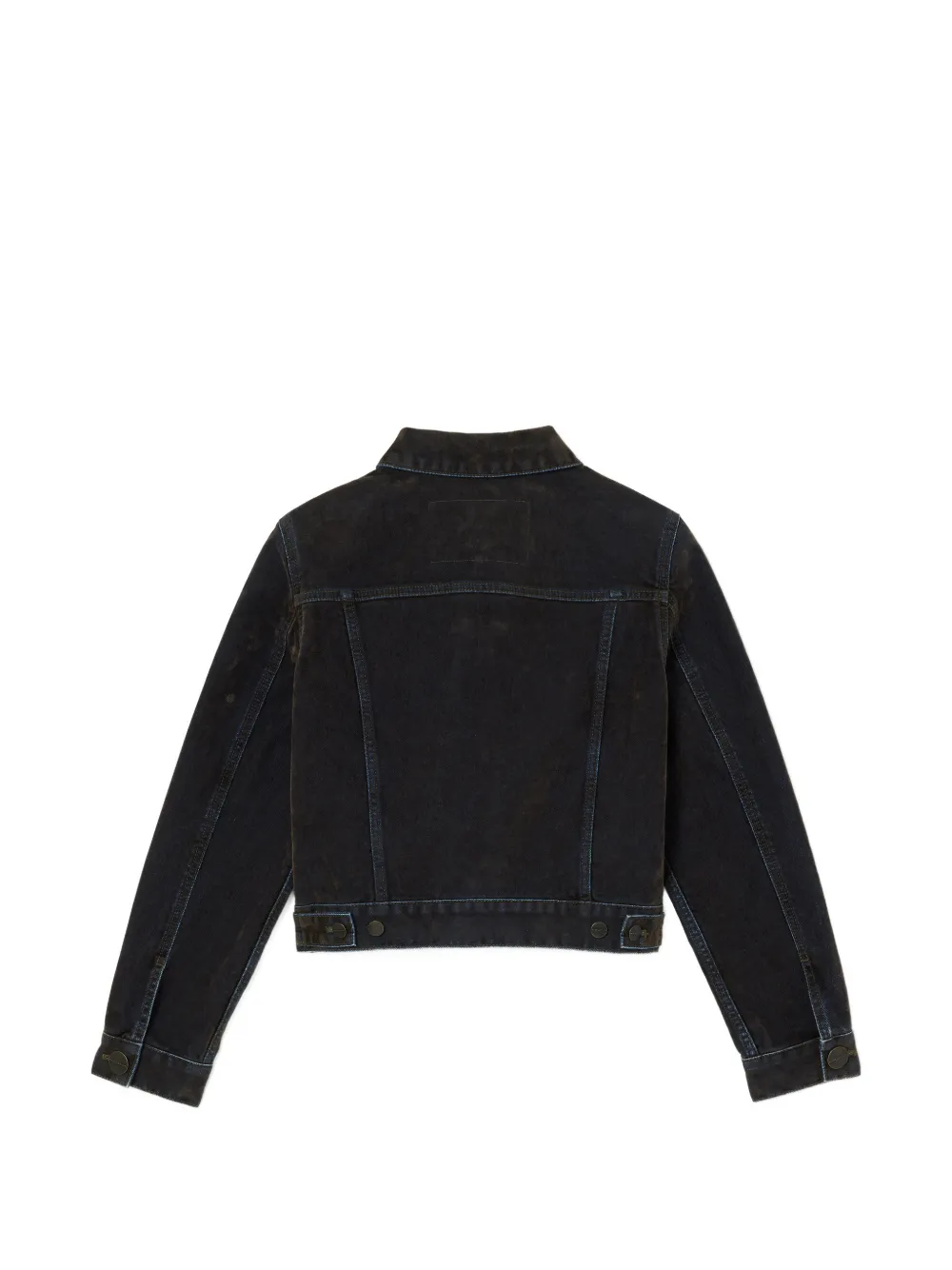 Marc Jacobs velvet denim shrunken jacket Bruin
