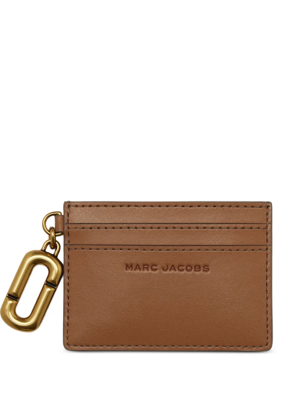 Marc Jacobs Portacarte con logo - Marrone
