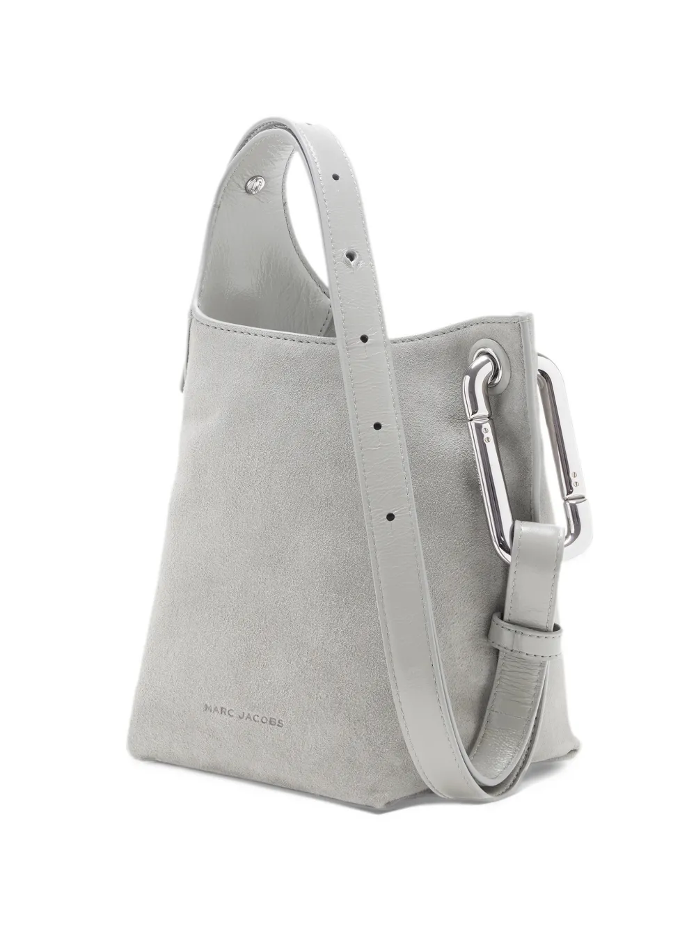 Marc Jacobs Scene small bucket in suede - Grigio