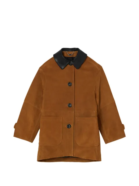 Marc Jacobs Cocoon suede coat