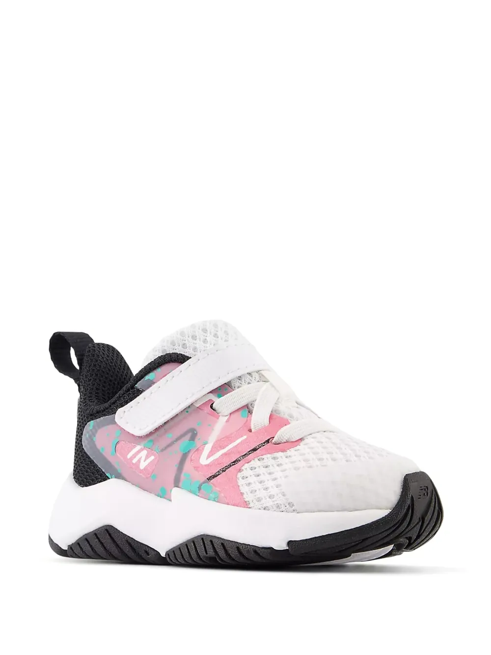 New Balance Kids Rave Run v2 touch-strap sneakers - Bianco