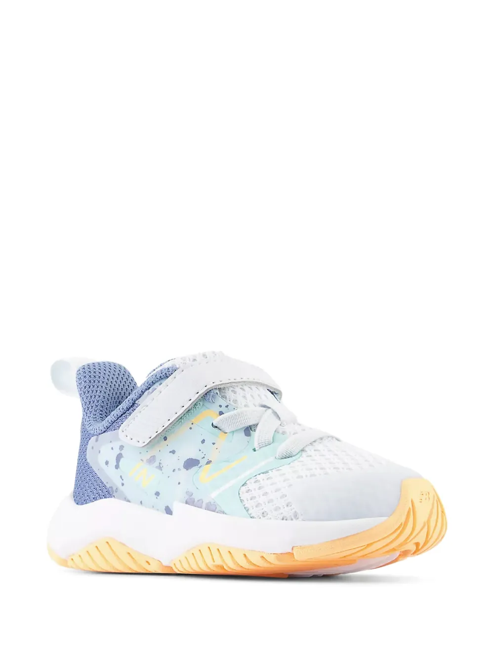 New Balance Kids Rave Run v2 touch-strap sneakers - Bianco