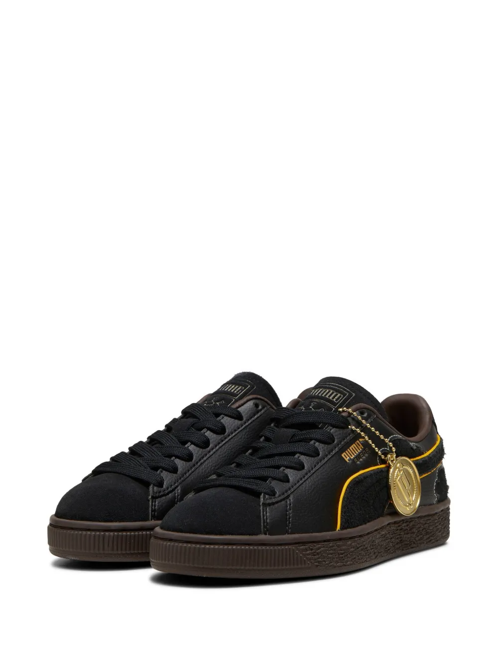 Puma Kids Suede GS One Piece Blackbeard sneakers - Nero