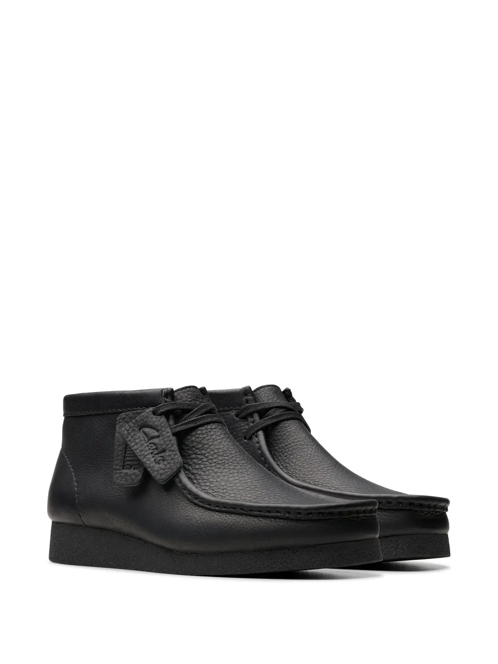 Clarks Originals Wallabee EVO BT leather desert boots Zwart