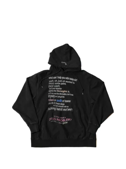 Praying Habit pouch-pocket hoodie