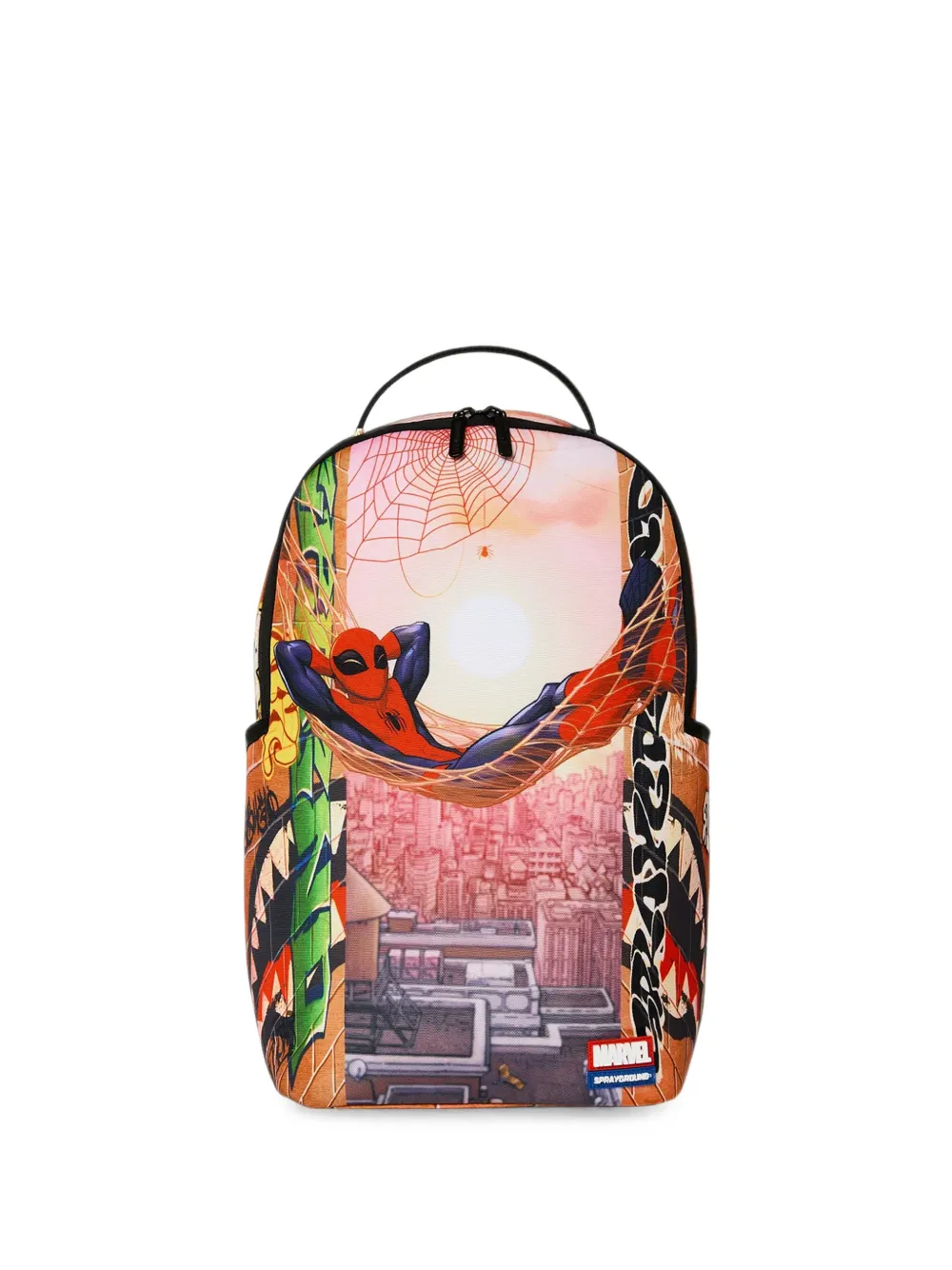 Sprayground Marvel Spiderman Chillin backpack - Orange