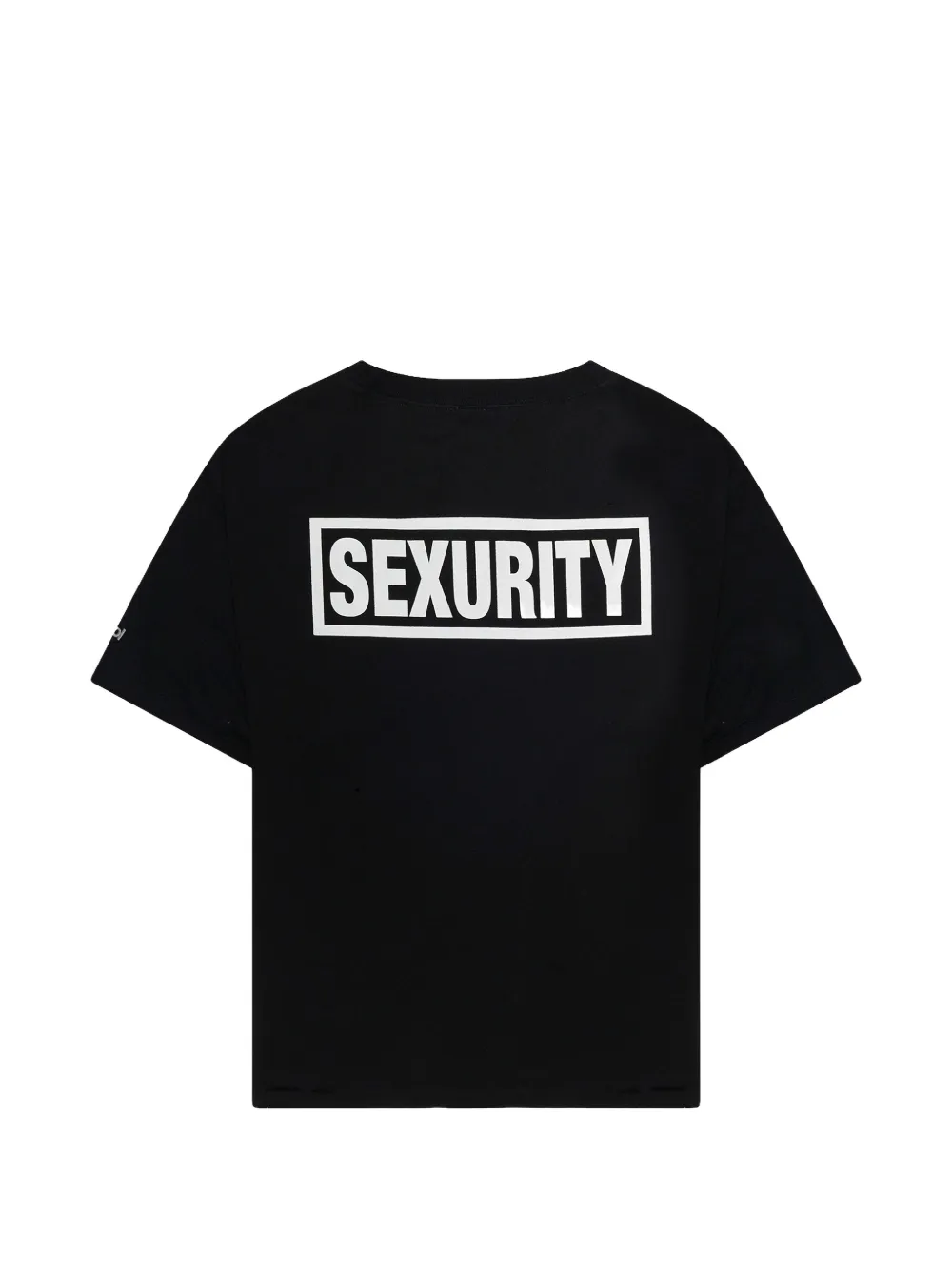 Protocol Index Graphic-printed Washed T-shirt In Black