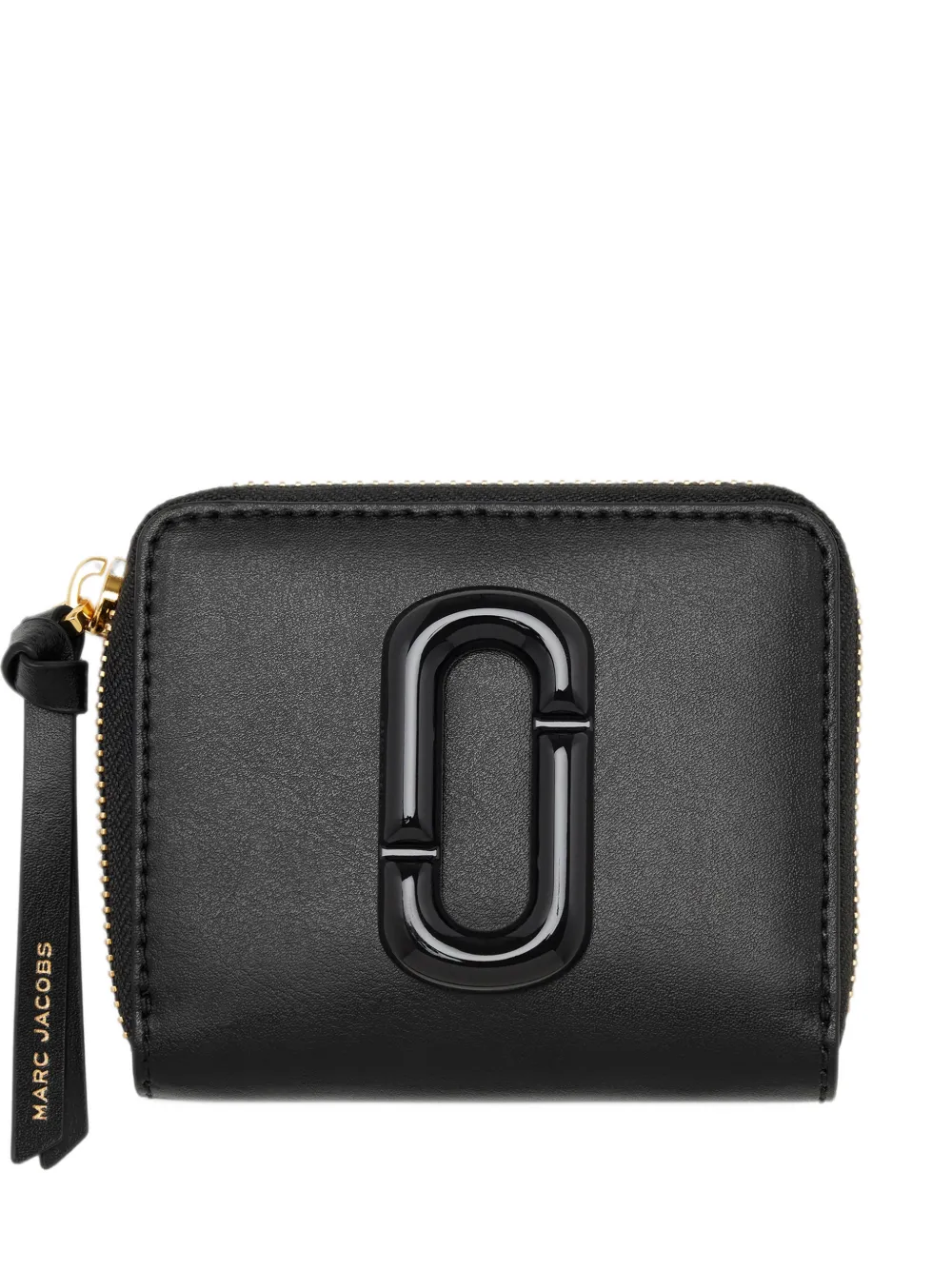 Marc Jacobs Portafoglio J Marc con placca logo - Nero