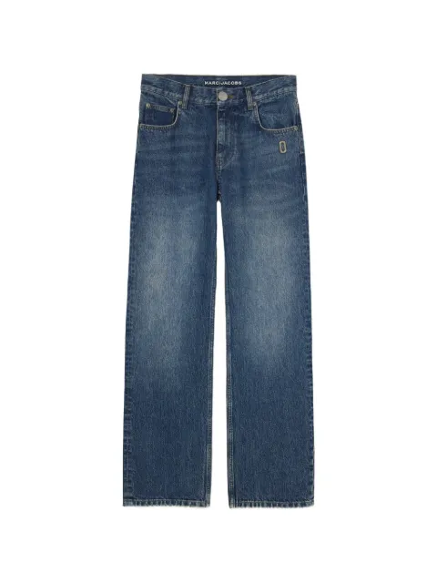 Marc Jacobs logo-plaque straight jeans