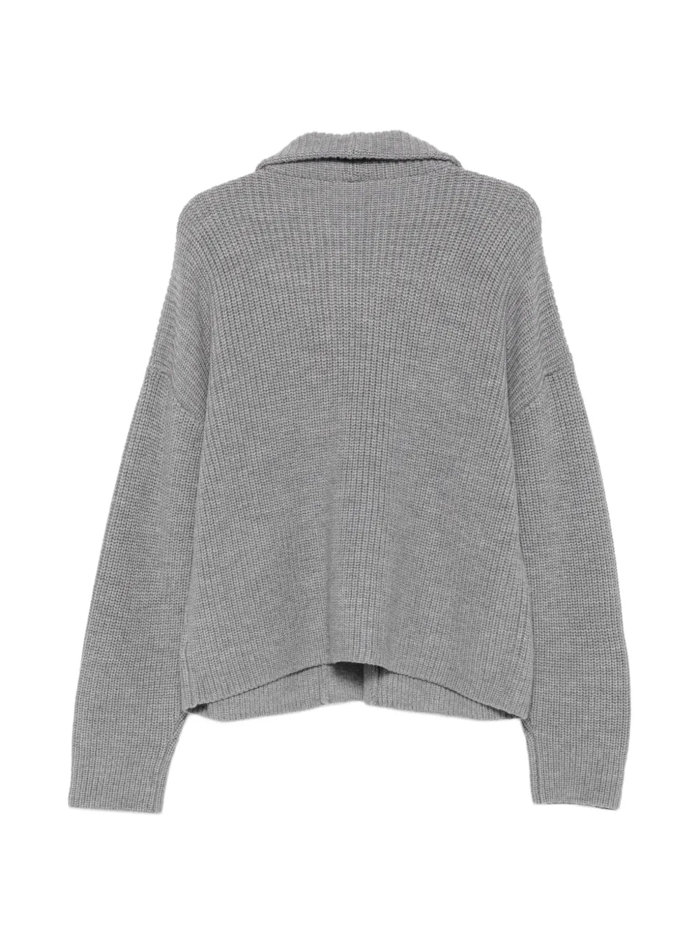 alice + olivia Pearson gedrapeerd wollen vest Grijs