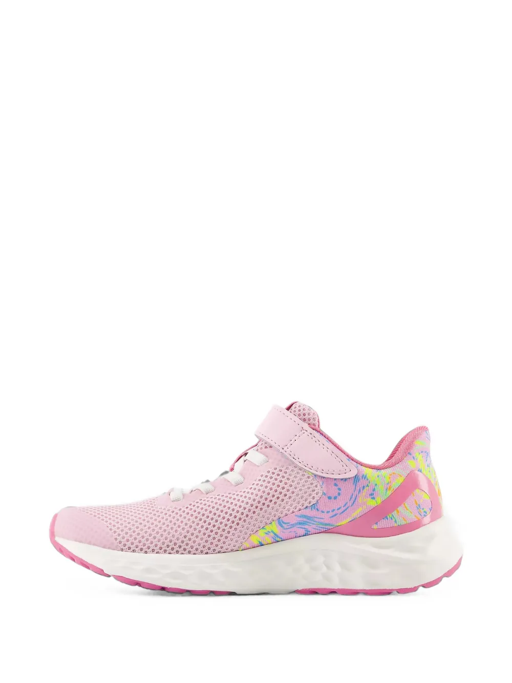 New Balance Kids Fresh Foam Arishi v4 Bungee Lace touch-strap trainers - Rosa