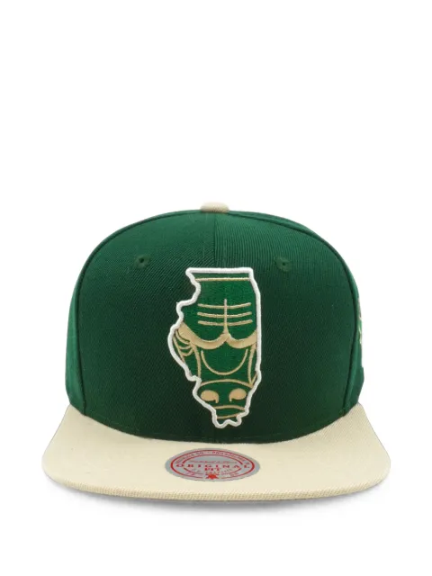 Mitchell & Ness Chicago Bulls State Outline snapback hat