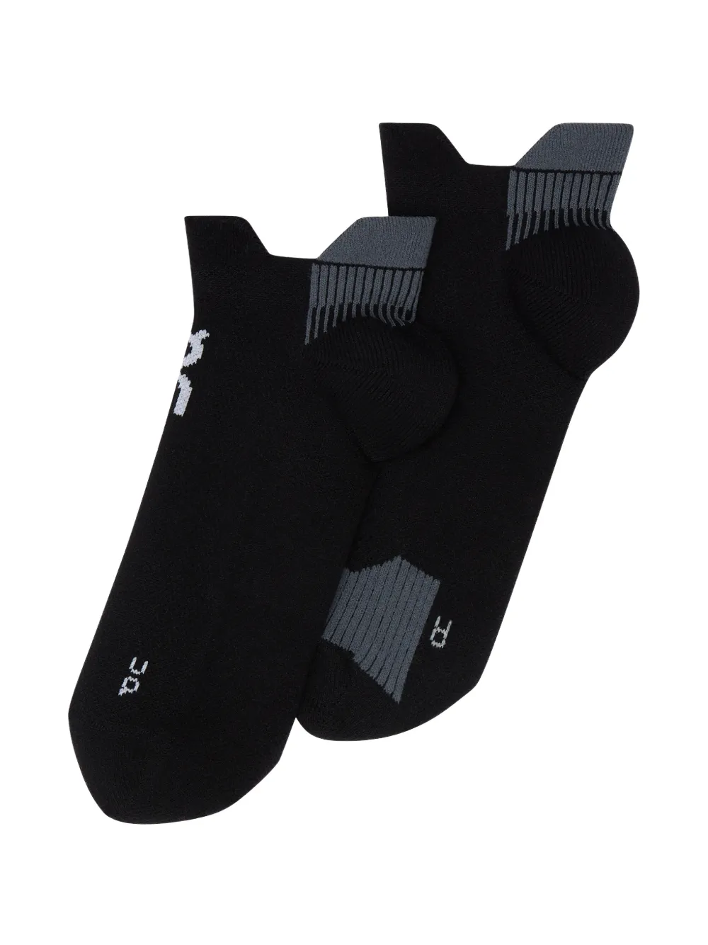 On Performance Run Low Performance Socks In Black